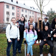 Deváťáci u kadeřníků a masérů