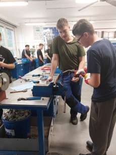 Fotogalerie Tradice našich předků – workshop na SŠTaZ  , foto č. 24