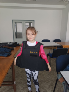 Fotogalerie Návštěva dětí na stanici Policie ČR, foto č. 19