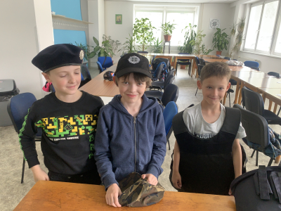 Fotogalerie Návštěva dětí na stanici Policie ČR, foto č. 4