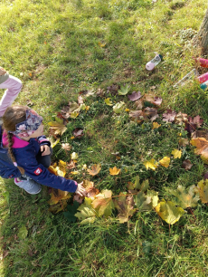 Fotogalerie Land art ve školní družině, foto č. 9