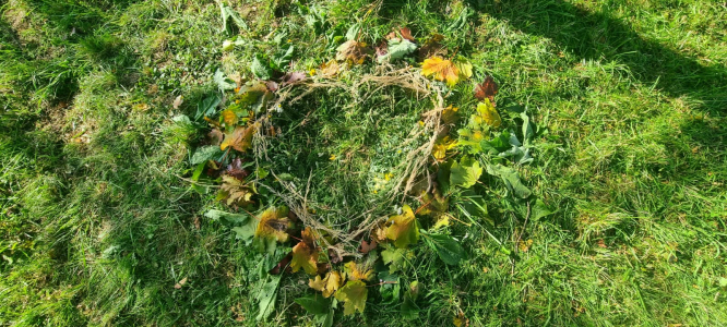 Fotogalerie Land art ve školní družině, foto č. 2