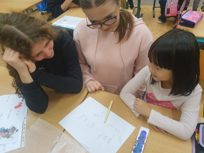 Fotogalerie Deváťáci čtou prvňáčkům, foto č. 33