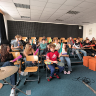 Hodiny hudební výchovy v 8.třídách