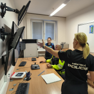 Exkurze na stanici městské policie v Novém Jičíně